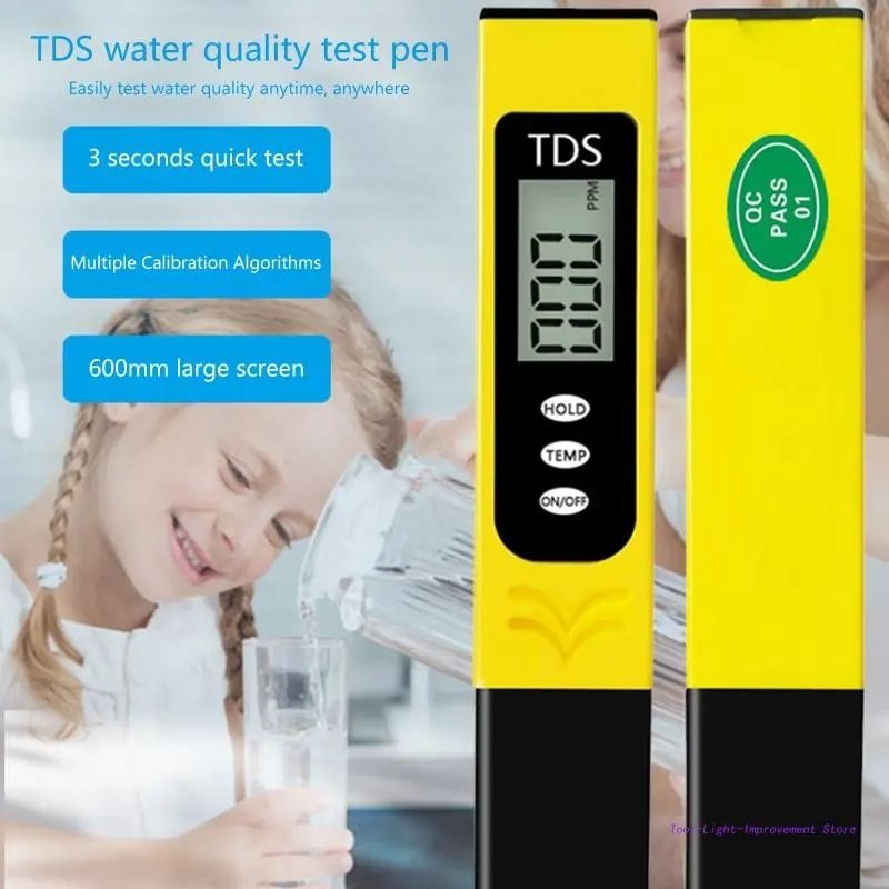 Digital TDS Water Testing Pen – High-Accuracy Portable TDS Meter for Drinking Water, RO Systems